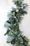 Faux Eucalyptus and Lambs Ear Garland, Table Centerpiece, Eucalyptus Wedding Flowers, Artificial Eucalyptus Garland, Garland, Table Runner