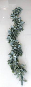 Faux Eucalyptus and Lambs Ear Garland, Table Centerpiece, Eucalyptus Wedding Flowers, Artificial Eucalyptus Garland, Garland, Table Runner