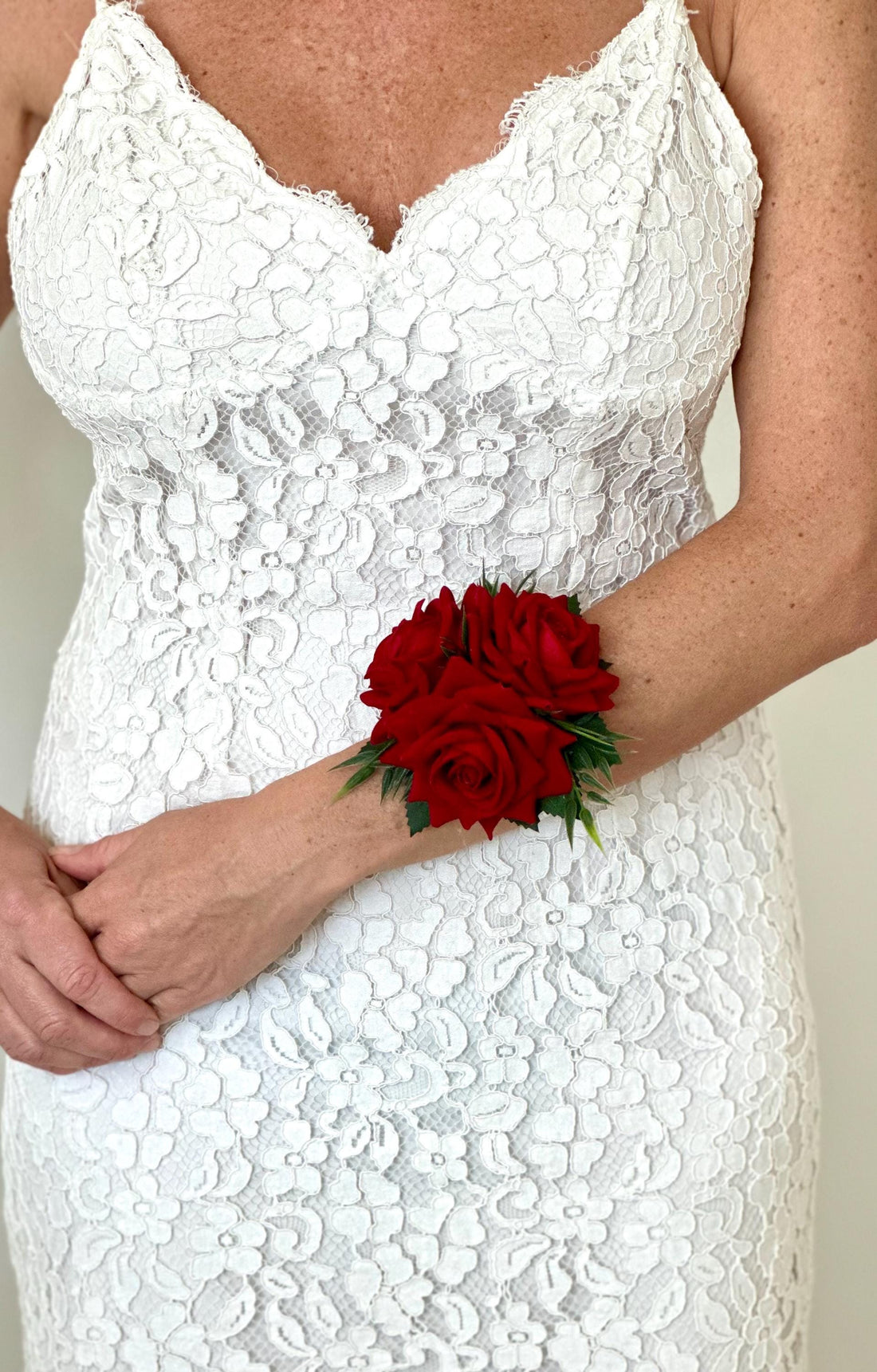 Faux Red Rose Corsage and Boutonnière, Red and Black Calla Lily Boutonnière, Black Corsage, Red Wrist Corsage, Prom Boutonnière,Prom Flowers